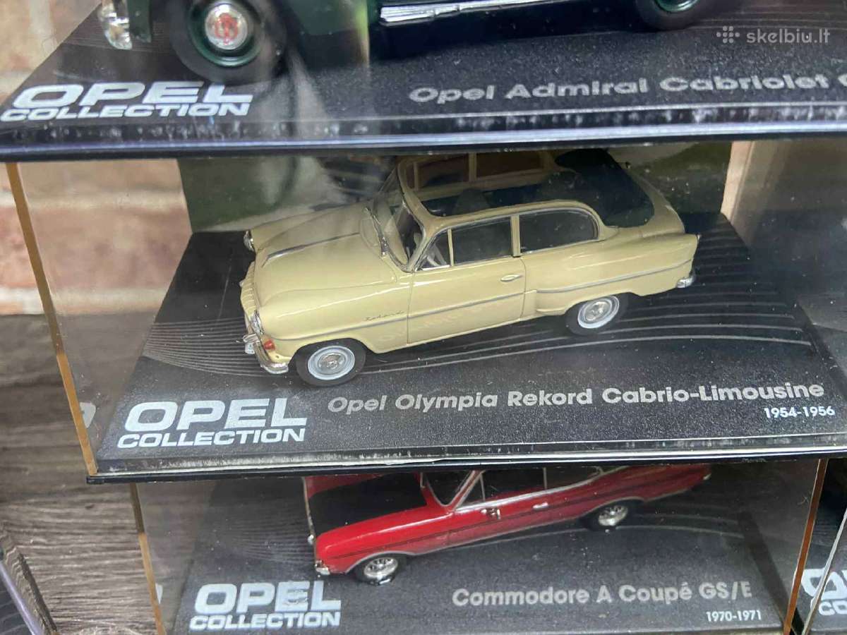 Opel 1:43 modeliukai modeliai kolekcija diecast - nuotraukos Nr. 13