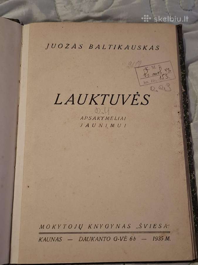 Sena knyga - nuotraukos Nr. 2