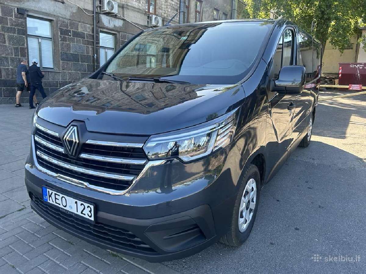 Naujų 2026m. Renault Trafic mikroautobusų nuoma - nuotraukos Nr. 4