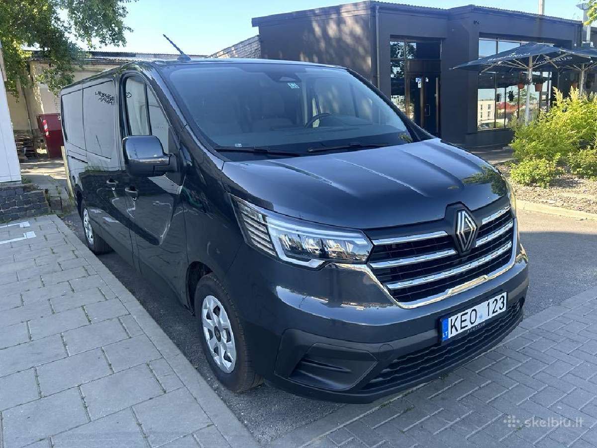 Naujų 2026m. Renault Trafic mikroautobusų nuoma - nuotraukos Nr. 5
