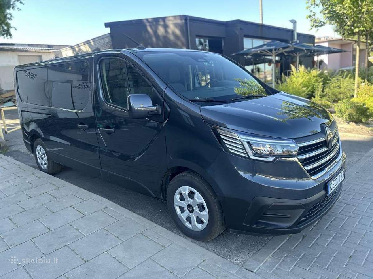 Naujų 2026m. Renault Trafic mikroautobusų nuoma - nuotraukos Nr. 6