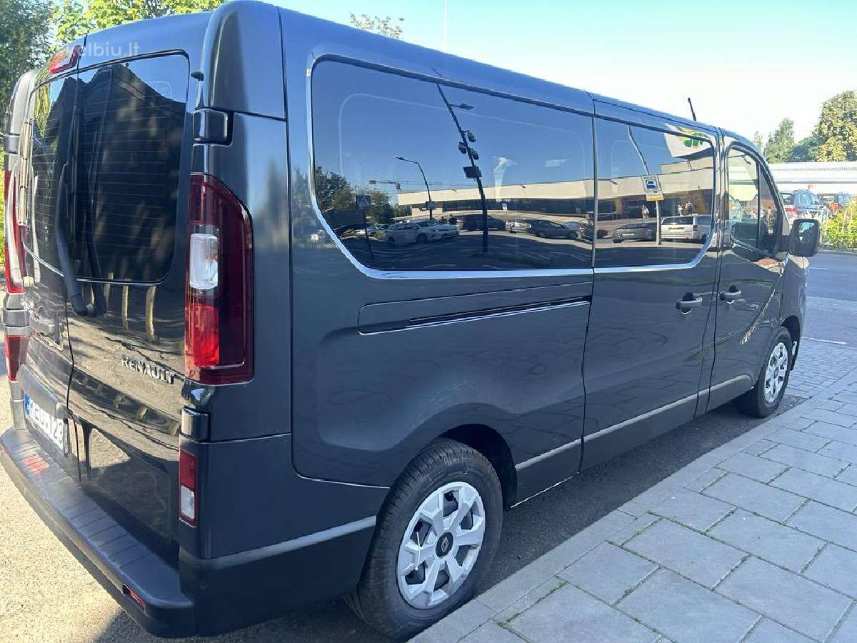 Naujų 2026m. Renault Trafic mikroautobusų nuoma - nuotraukos Nr. 7