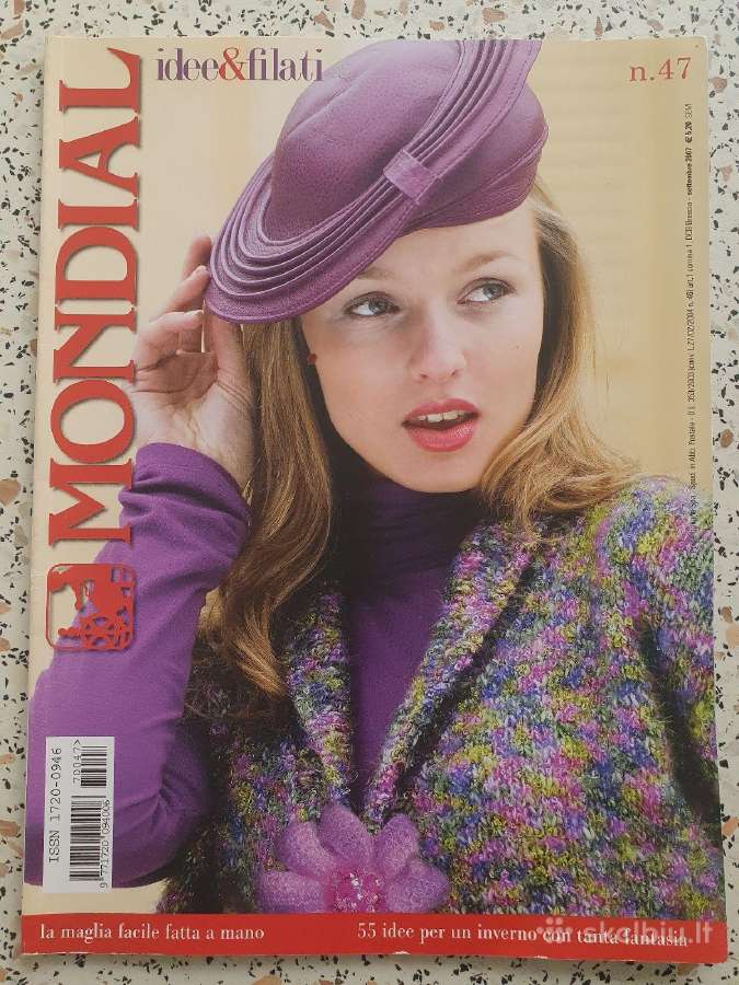 Žurnalas mezgimo Mondial idee&filati