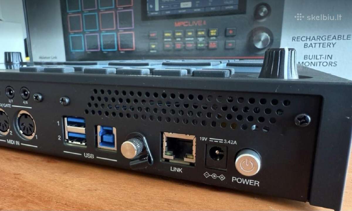 Akai Mpc Live II + decksaver - nuotraukos Nr. 6