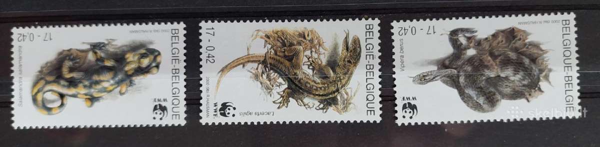Belgija 2000 Wwf, švarus, Michel Nr.2947