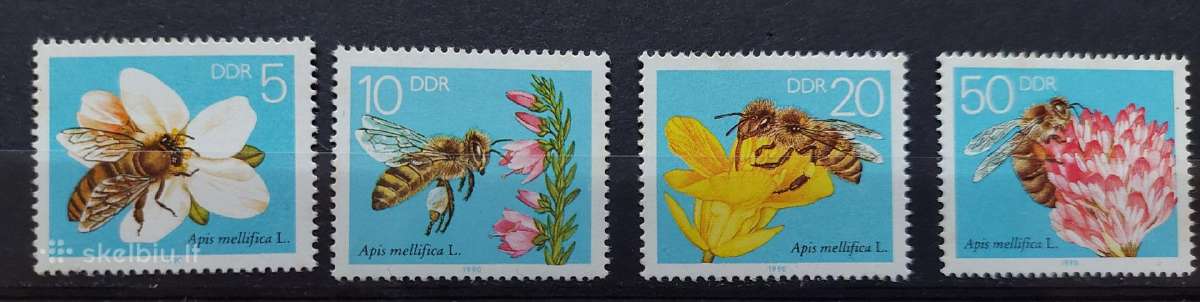 Vokietija(ddr) 1990 bites, švarus, Michel Nr.3295-