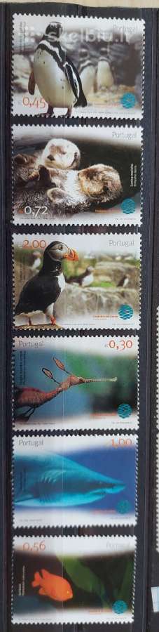 Portugalija 2004 jūros fauna , švarus, Michel Nr.2