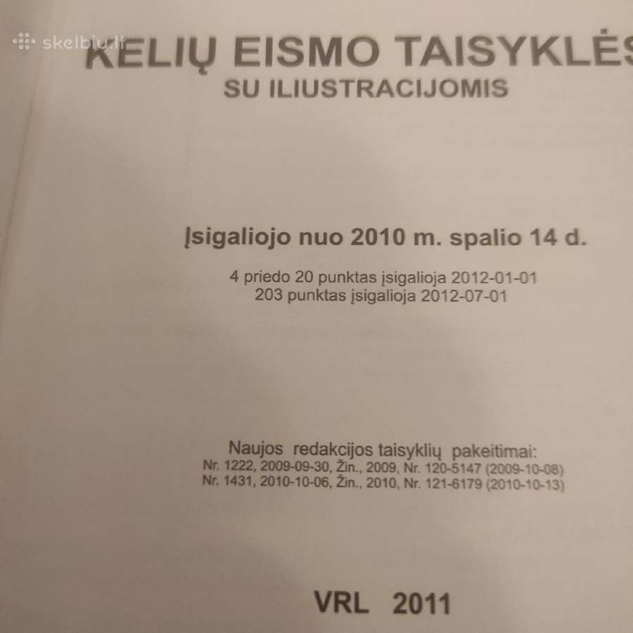 Kelių eismo taisyklės - nuotraukos Nr. 2