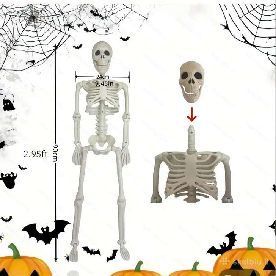 Pvc Realistiški Skeletai, lankstūs sąnariai - nuotraukos Nr. 8