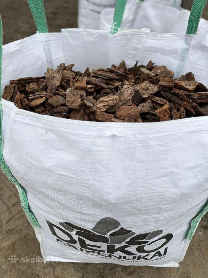 Premium pušų žievės mulčias - nuotraukos Nr. 4