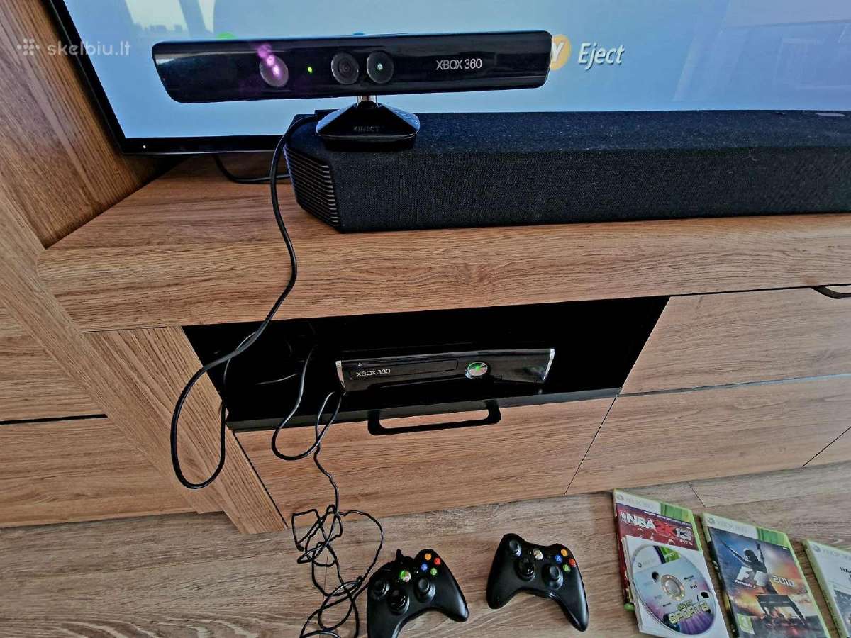 Xbox 360 su priedais ir žaidimais - nuotraukos Nr. 5