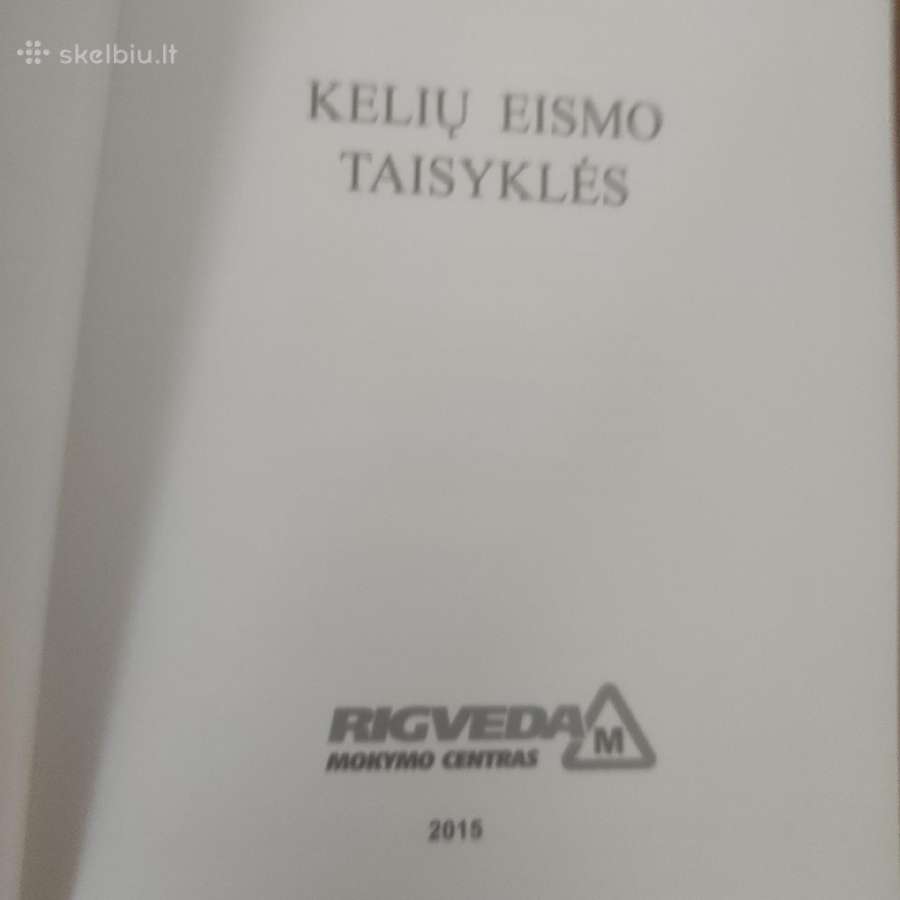 Kelių eismo taisyklės - nuotraukos Nr. 2