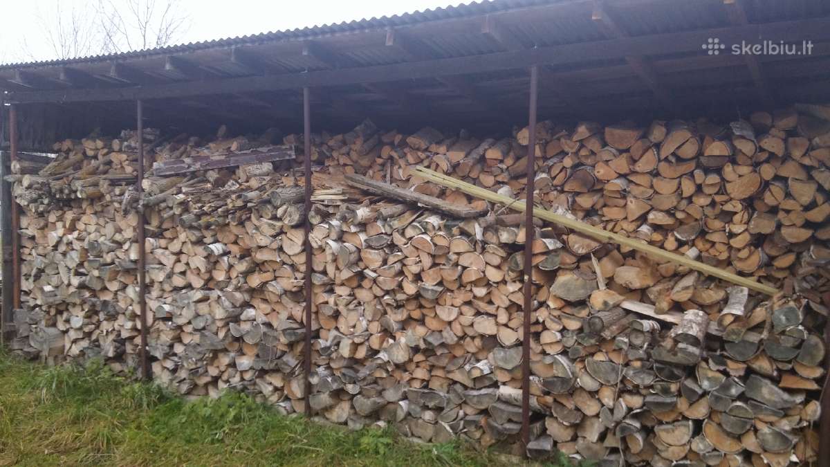 Sausos Malkos Alksnio, Juodalksnio, Beržo. - nuotraukos Nr. 7