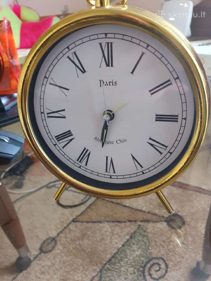 Interjero detalės,staliniai laikrodžiai - nuotraukos Nr. 13