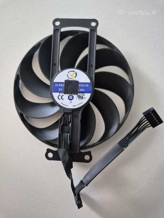 Asus 87mm vaizdo plokščių ventiliatoriai - nuotraukos Nr. 2