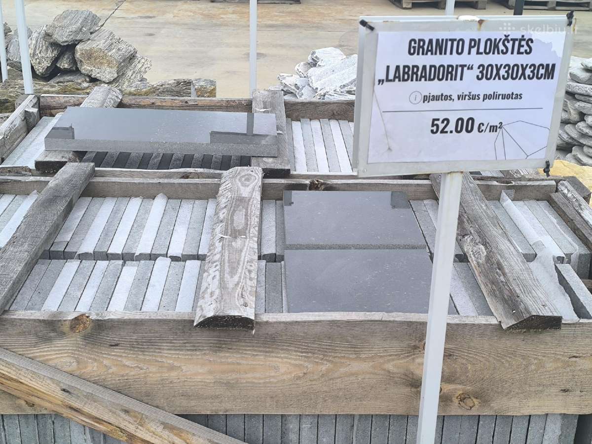Natūralaus akmens trinkelės ir plokštės Klaipėdoje - nuotraukos Nr. 18