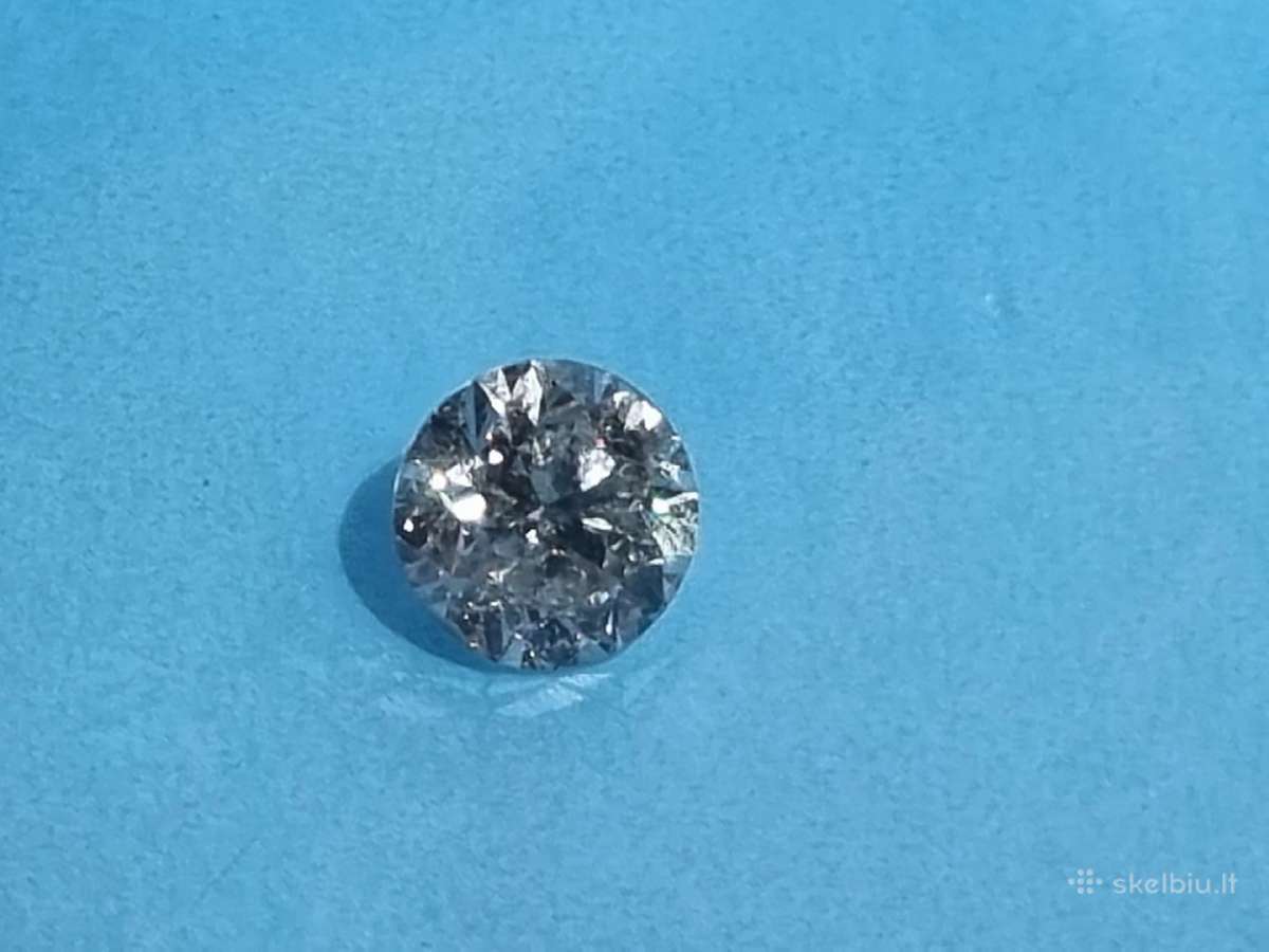 Deimantas (natūralus) 1 ct su sertifikatu - nuotraukos Nr. 4