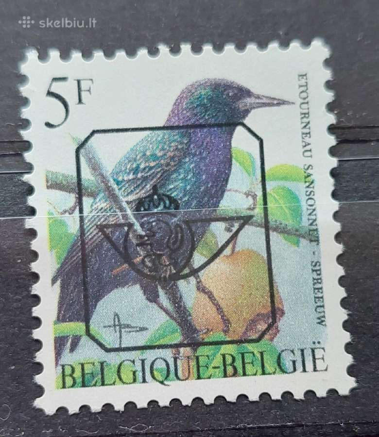Belgija 1996 paukštis, švarus, Michel Nr.2690+