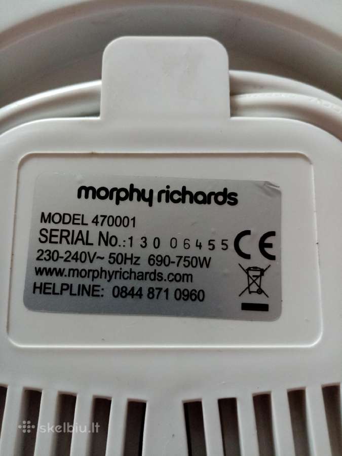Morphy Richards garų puodas. - nuotraukos Nr. 3