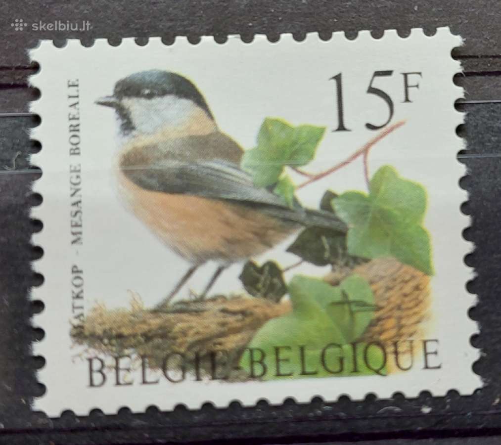 Belgija 1997 paukštis, švarus, Michel Nr.2785