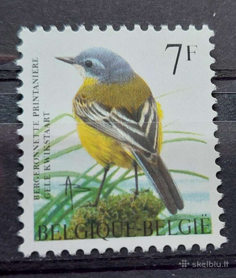 Belgija 1997 paukštis, švarus, Michel Nr.2777