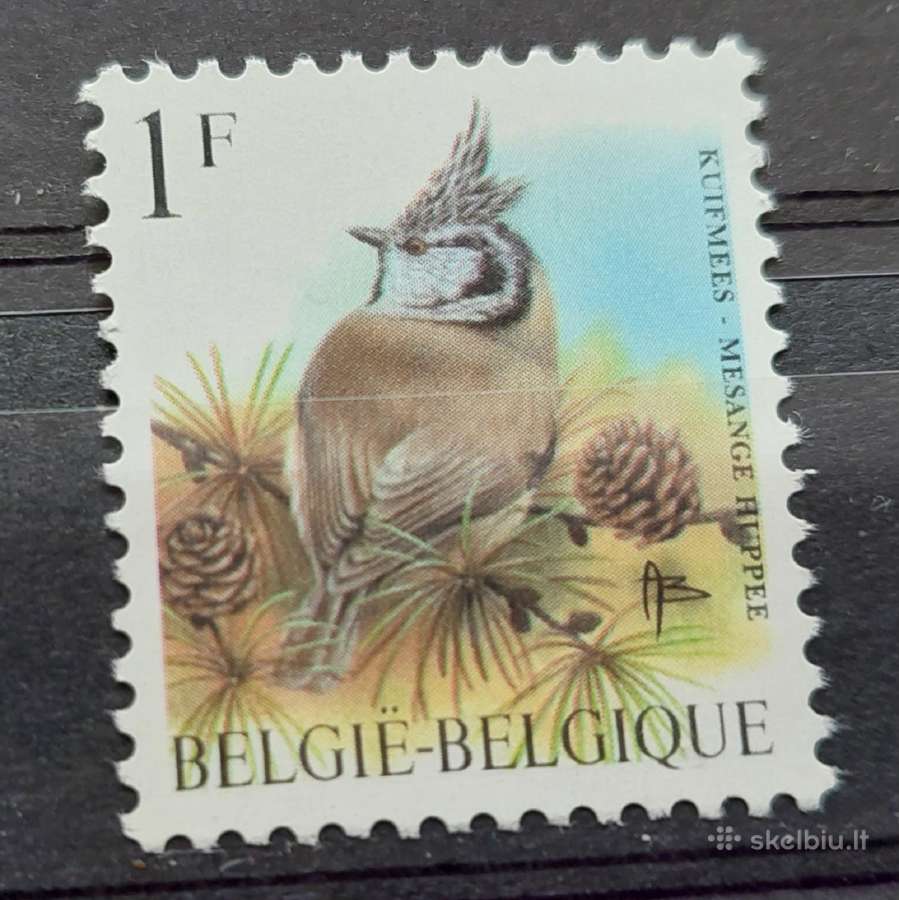 Belgija 1998 paukštis, švarus, Michel Nr.2809