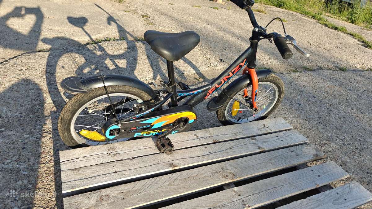 Dviratis Funzy Rocket 16" - nuotraukos Nr. 2