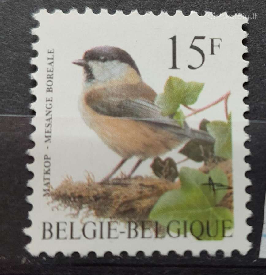 Belgija 1997 paukštis, švarus, Michel Nr.2747
