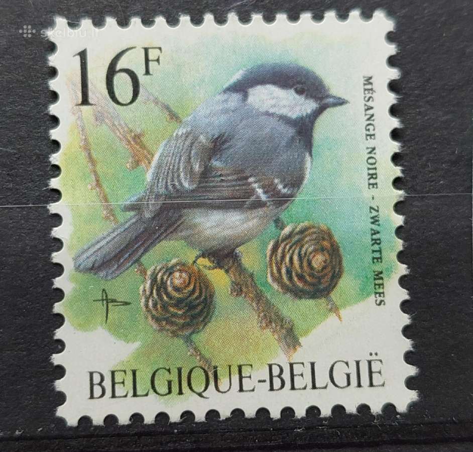 Belgija 1999 paukštis, švarus, Michel Nr.2856