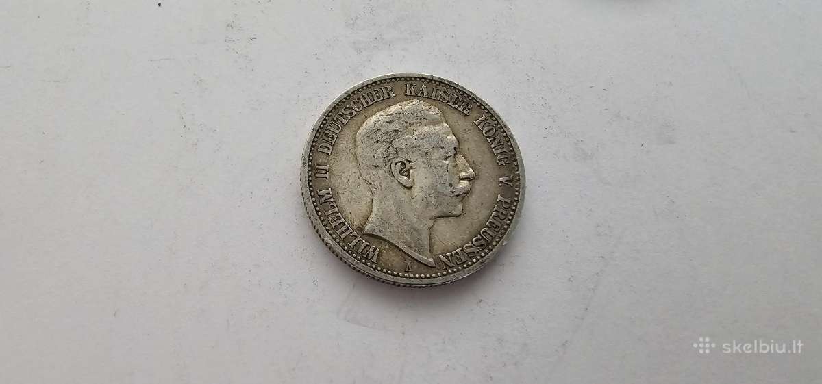 1902-1907 2 markes Prusija