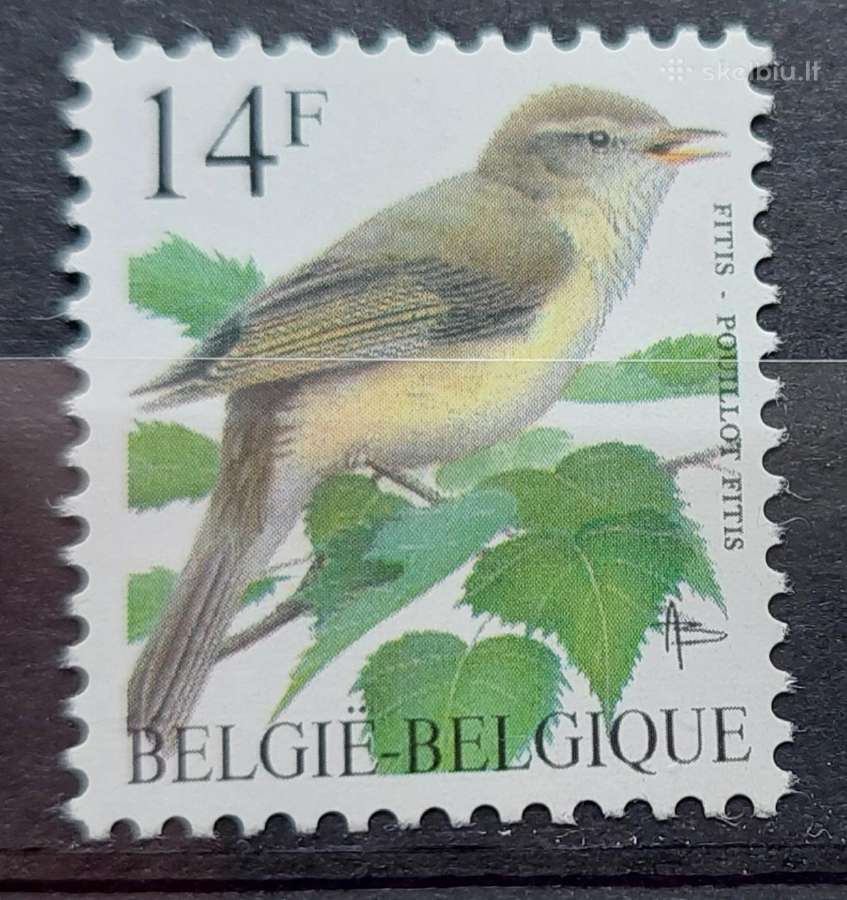 Belgija 1995 paukštis, švarus, Michel Nr.2675