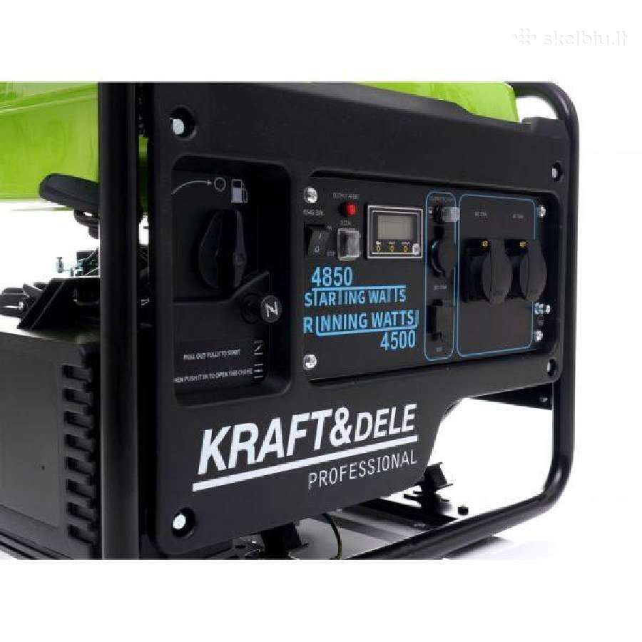 Inverterinis elektros generatorius 4,5kw/4,85kw - nuotraukos Nr. 7