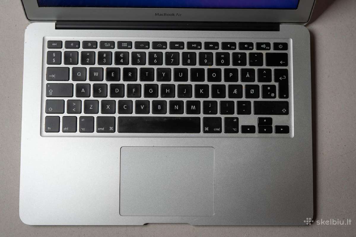 MacBook air 13 2017 - nuotraukos Nr. 4