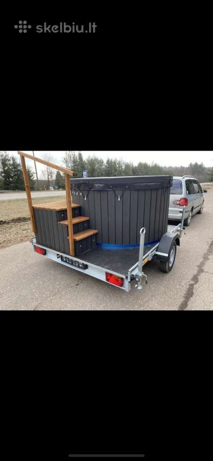 Mobilios pirties ir kubilo su jacuzzi nuoma - nuotraukos Nr. 7