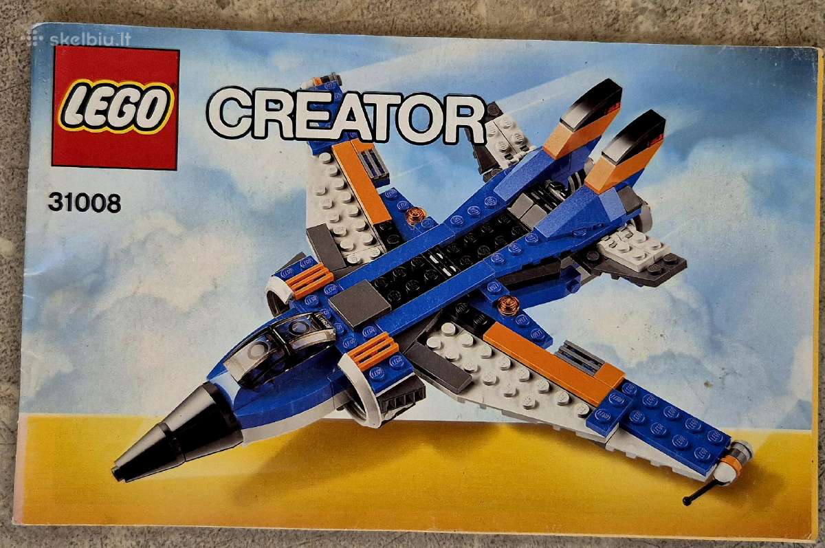 Lego creator "3 in1" 31008 Thunder Wings - nuotraukos Nr. 8