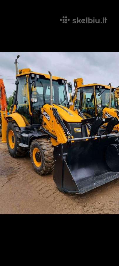 Ekskavatoriaus JCB 3cx nuoma - nuotraukos Nr. 3