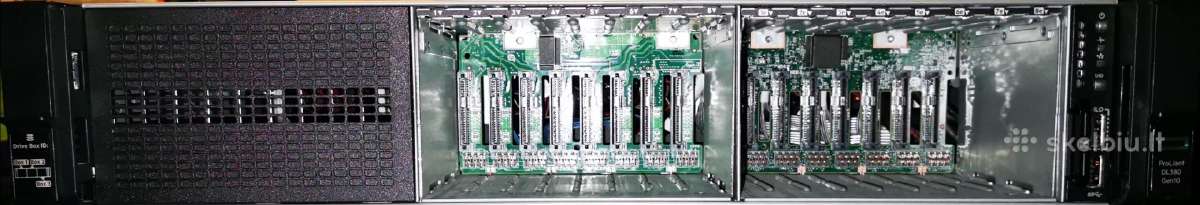 Hpe Dl380 Gen10 2x Gold 6138 8sff Sata + 8sff Nvme - nuotraukos Nr. 2