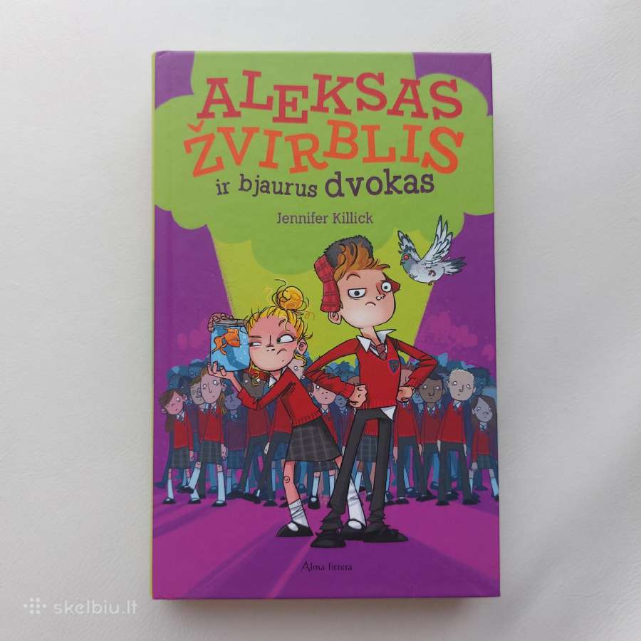 Nauja knyga Aleksas Žvirblis ir bjaurus dvokas