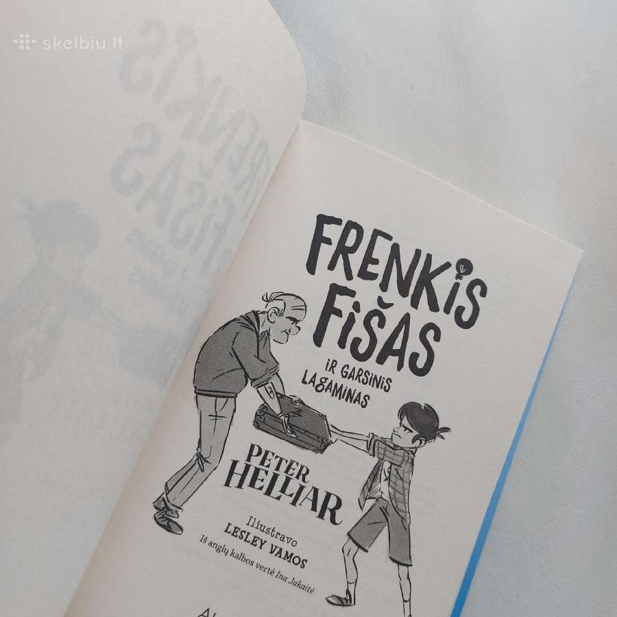 Nauja knyga Frenkis Fišas ir garsinis lagaminas - nuotraukos Nr. 9