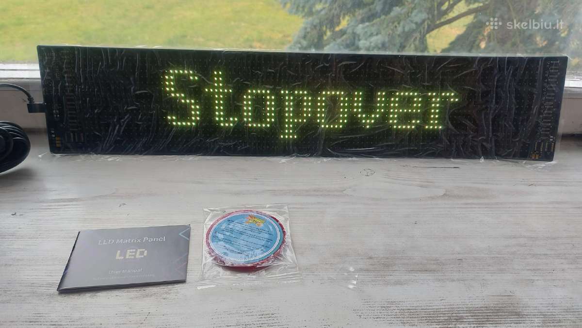 LED juostą, švieslentę, reklamos juostą, - nuotraukos Nr. 3