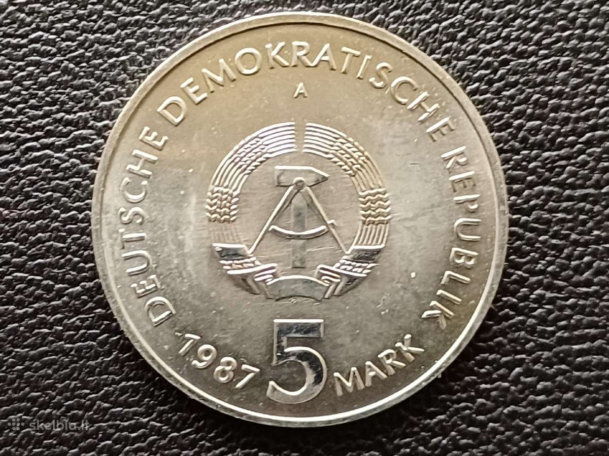 (11) 5 markes 1987m. VDR unc. - nuotraukos Nr. 2