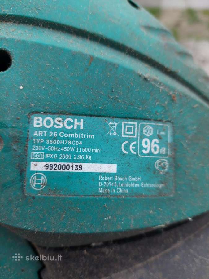 Bosch žoliapjove - nuotraukos Nr. 2