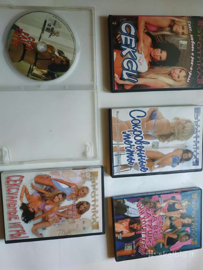 Dvd filmai po 3 e,orginalai,erotines