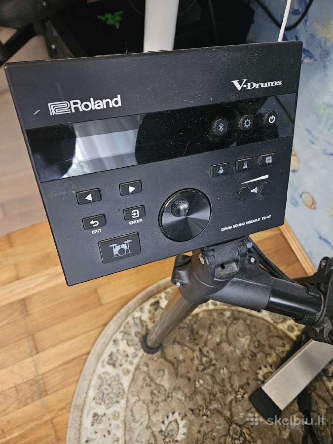 Roland Td-07kv V-drum Set Elektroniniai būgnai - nuotraukos Nr. 3