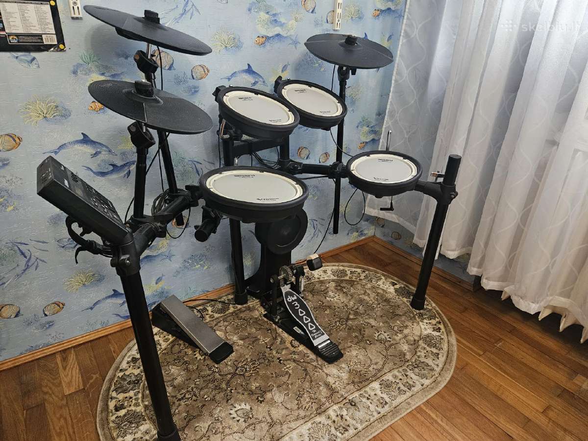 Roland Td-07kv V-drum Set Elektroniniai būgnai - nuotraukos Nr. 4