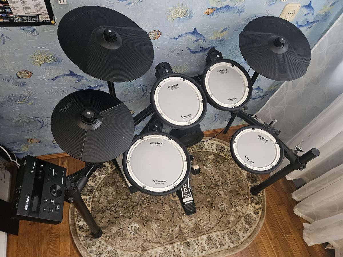 Roland Td-07kv V-drum Set Elektroniniai būgnai - nuotraukos Nr. 5