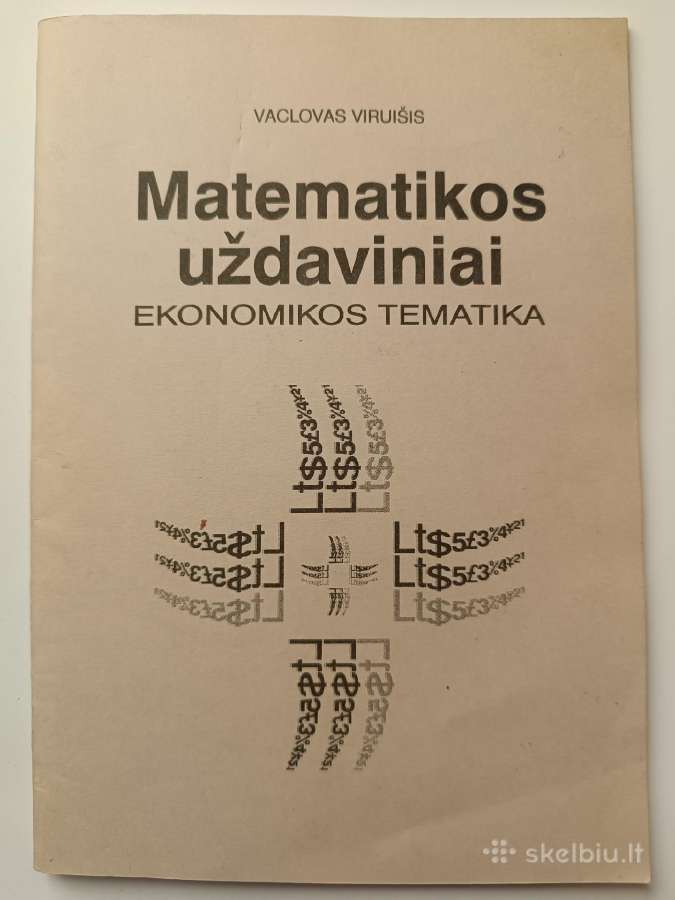 Matematikos uždaviniai ekonomikos tematika