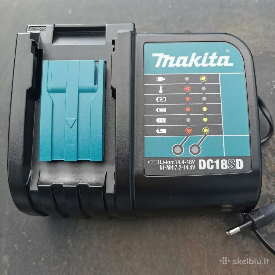 Akumuliatoriaus įkroviklis Makita - nuotraukos Nr. 2