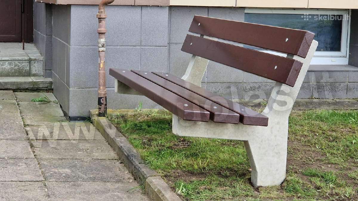 Parduodami lauko suolai su betoninėmis atramomis - nuotraukos Nr. 21