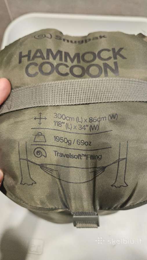 Hamako pašilitinimas Snugpak Cocoon - nuotraukos Nr. 2